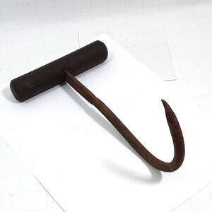 Vintage Hay / Cotton / Bale / Log / Stevedore Hook, USA